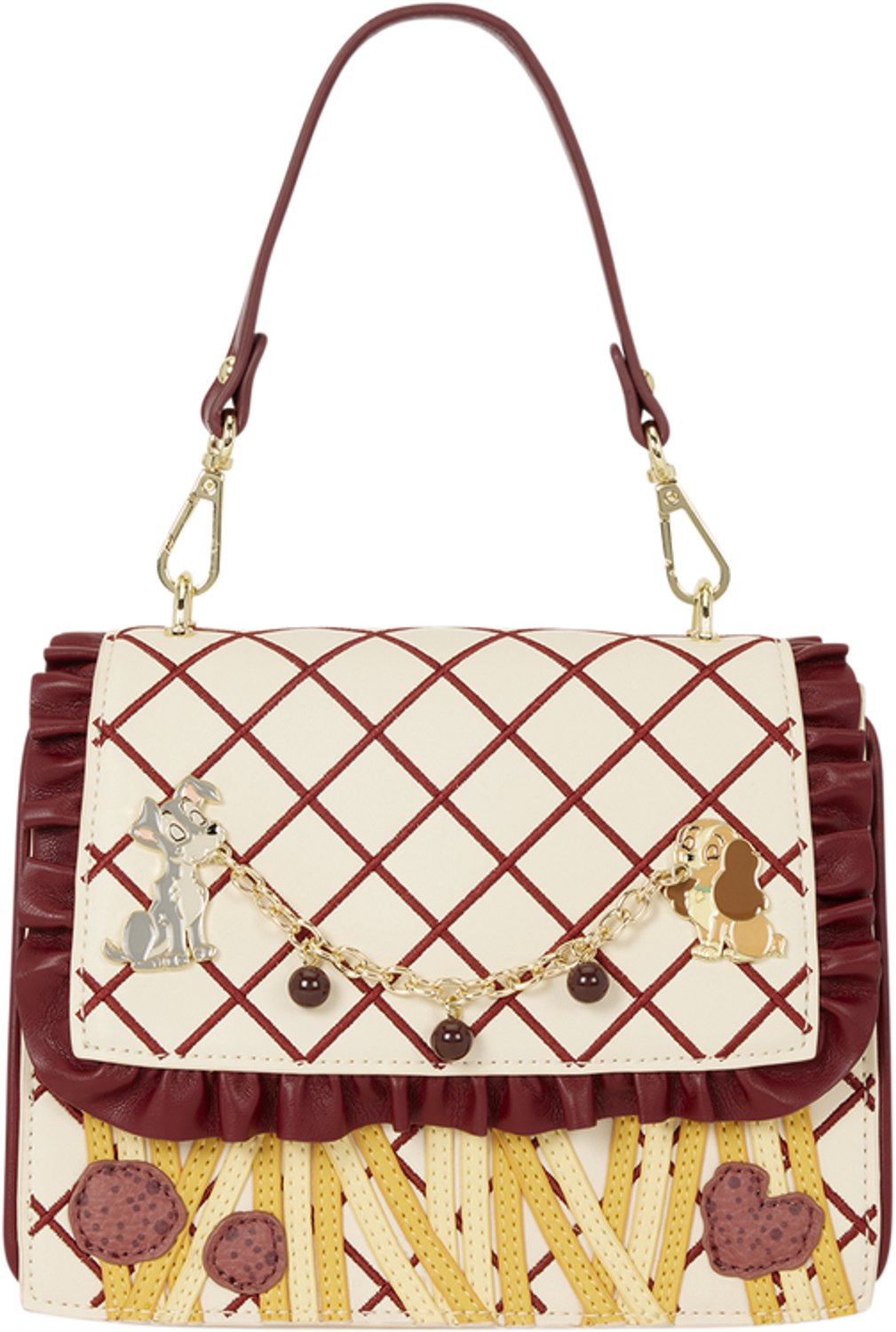Disney Loungefly - Lady and the Tramp Spaghetti Crossbody Bag