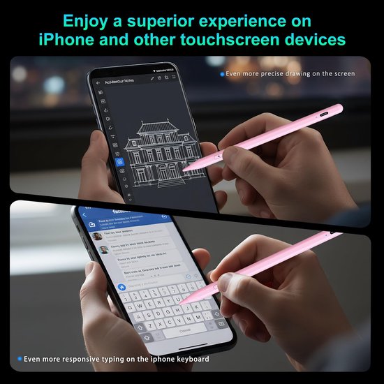 Dual System Stylus Pen voor Tablets en Smartphones — afbeelding 3