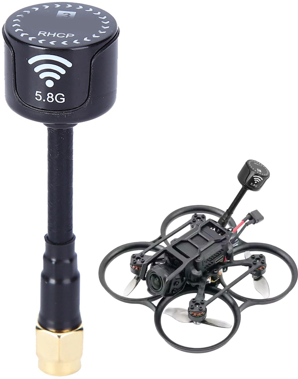 5.8 Ghz 3dBi Antenne voor Racing Drone - Super Mini Antenne