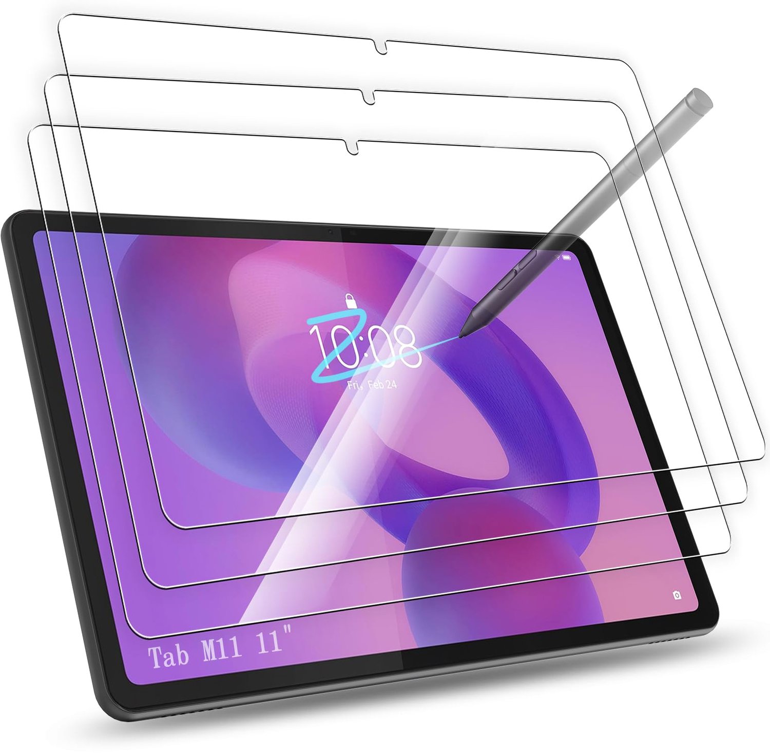 3 Stuks Gehard Glas Screenprotector voor Tablets