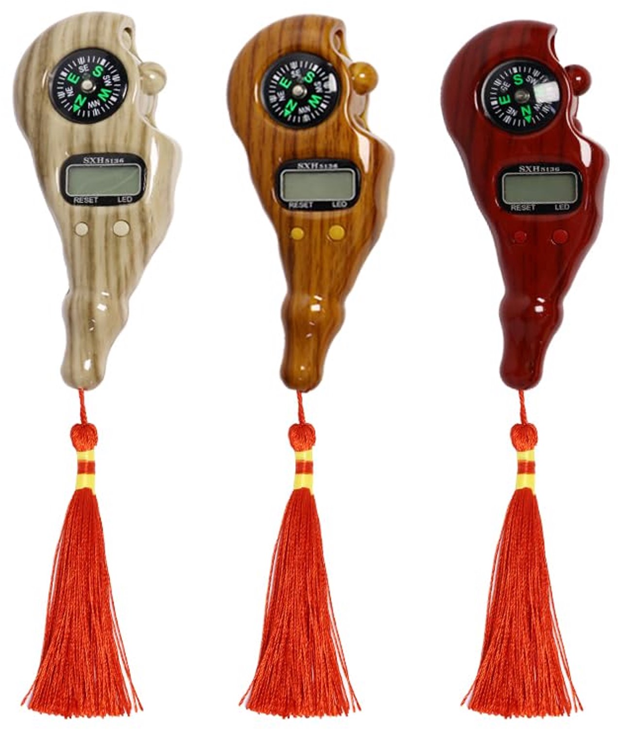 Set van 3 Digitale Pareltellers voor Meditatie en Gebed