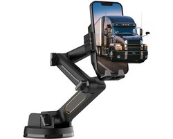 Telefoonhouder Lange Arm 16,9 Inch - Telefoonhouder Vrachtwagen - Superzuignap - Hittebestendig - Sterke Zuigkracht - Compatibel met SUV's - Autohouder