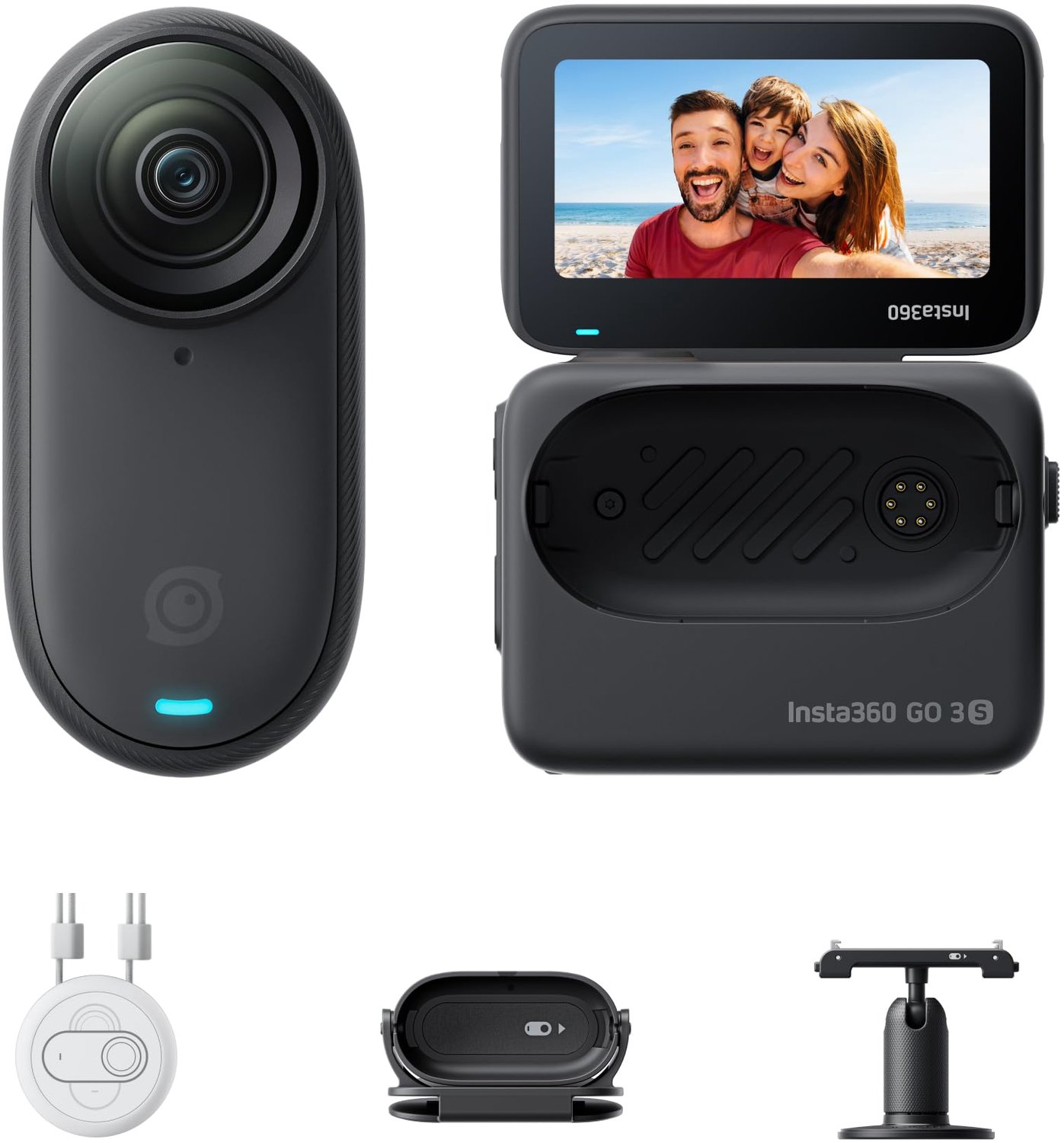 Draagbare 4K Vloggingcamera met 140 Minuten Accuduur