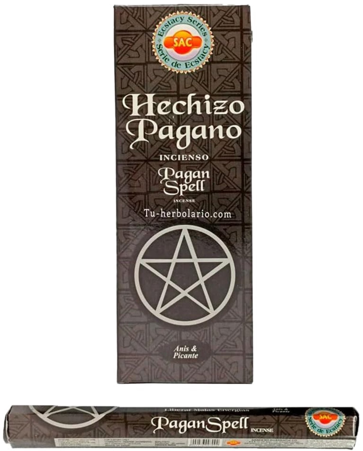 Hexagonale Incense Sticks - Box met 6 Buizen van 20 Sticks