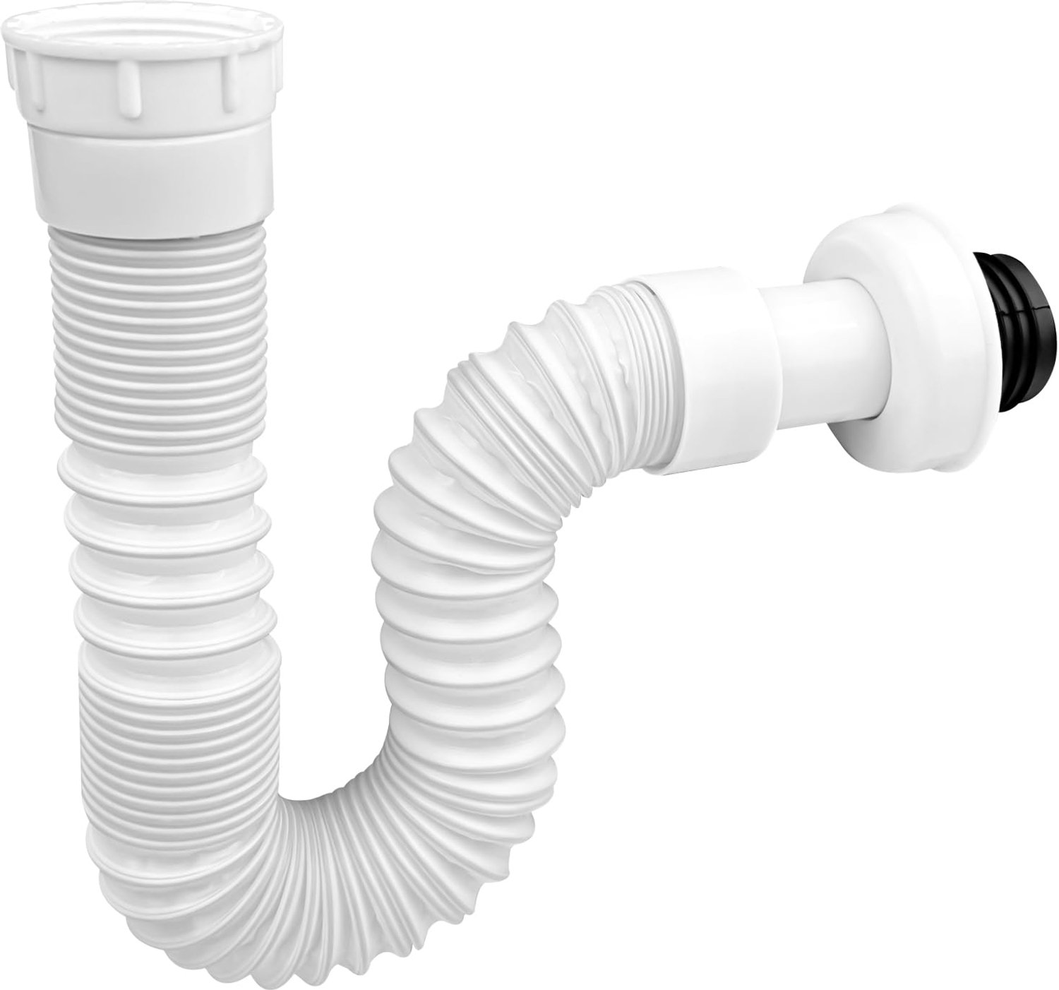 Flexibele Plastic Afvoer Sifon met Geurpreventie - 300-730 mm