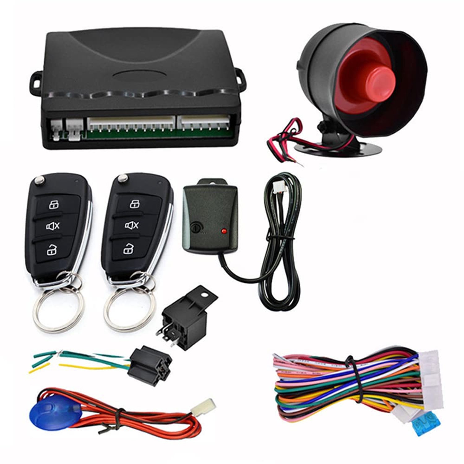 Auto Beveiligingssysteem met 110 dB Alarm