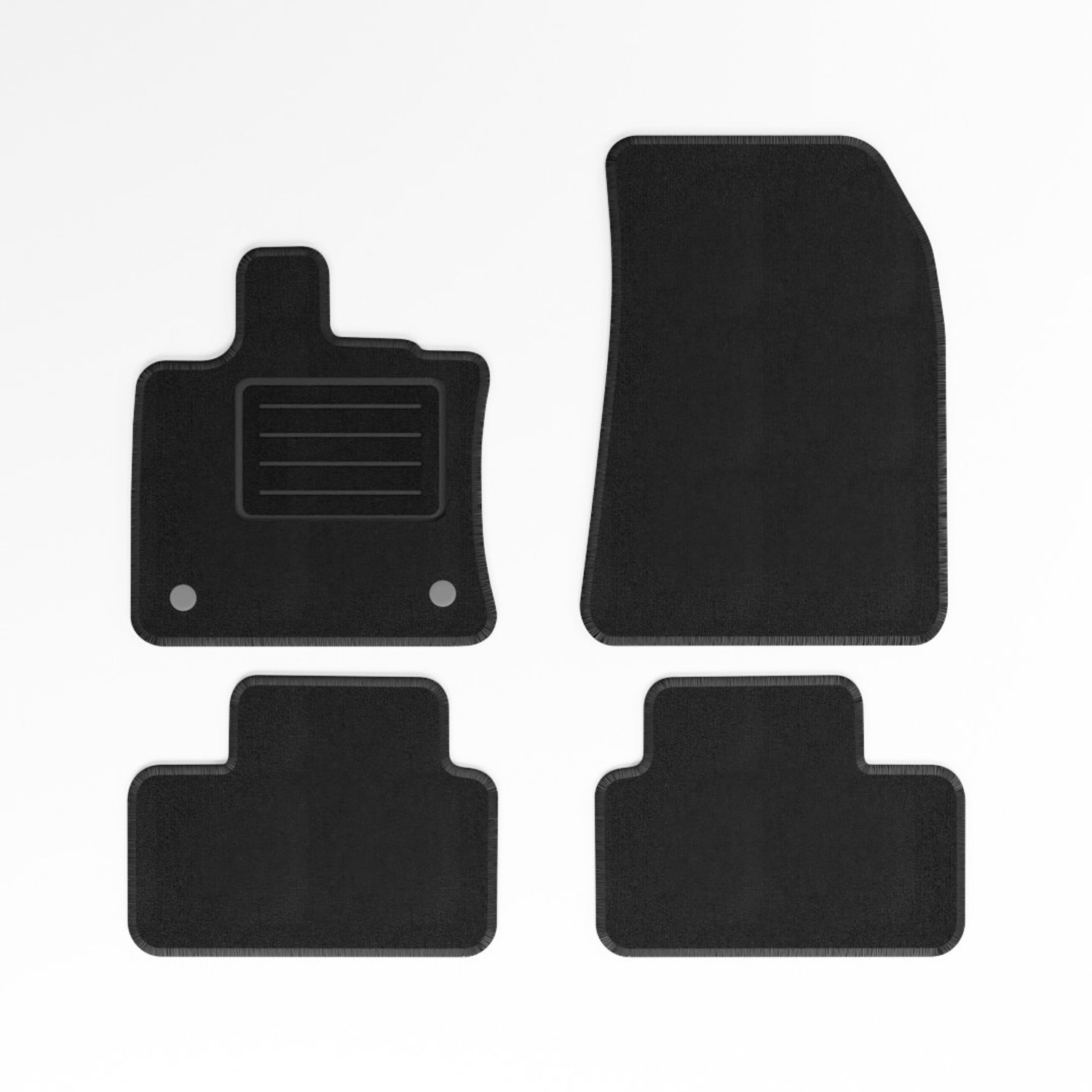 Mats4all | Naaldvilt automatten passend voor Renault Captur 2020-> | Antislip | Met versterking | 4-delig | Automatten | Mattenset