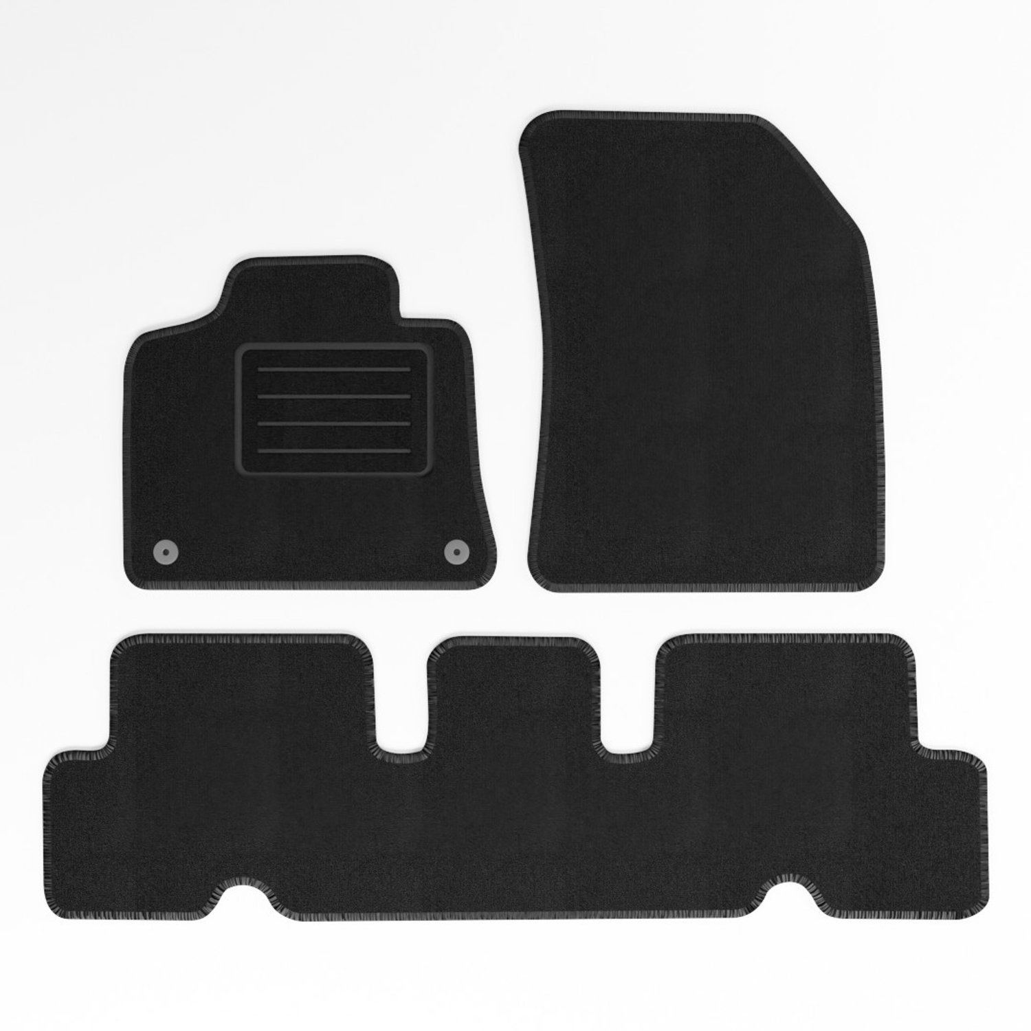 Mats4all | Naaldvilt automatten passend voor Citroen C4 Picasso 2013-2018 | Antislip | Met versterking | 4-delig | Automatten | Mattenset