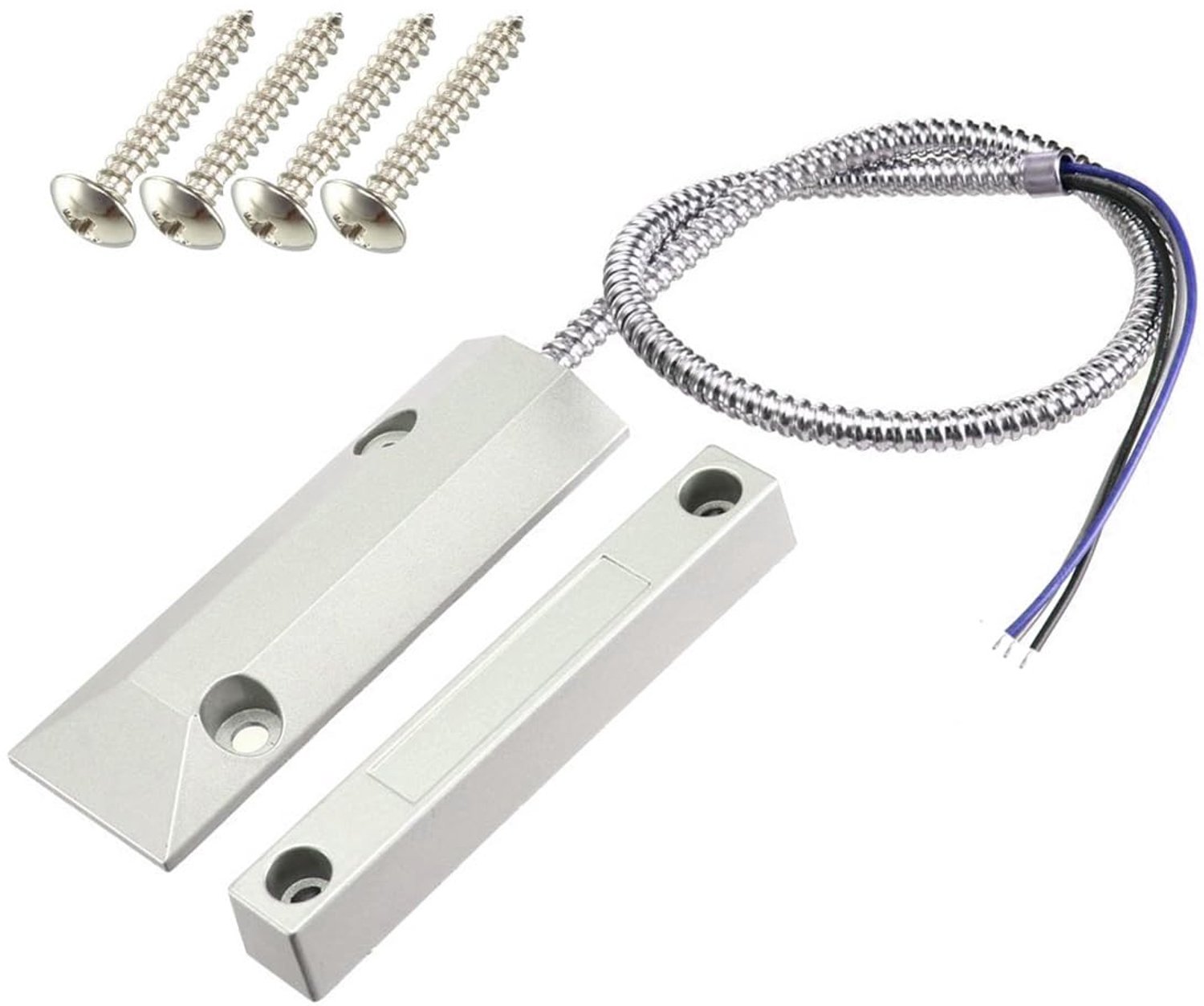Magneet Deurcontact Alarm met 3 Draden voor N.O./N.C. Toepassingen