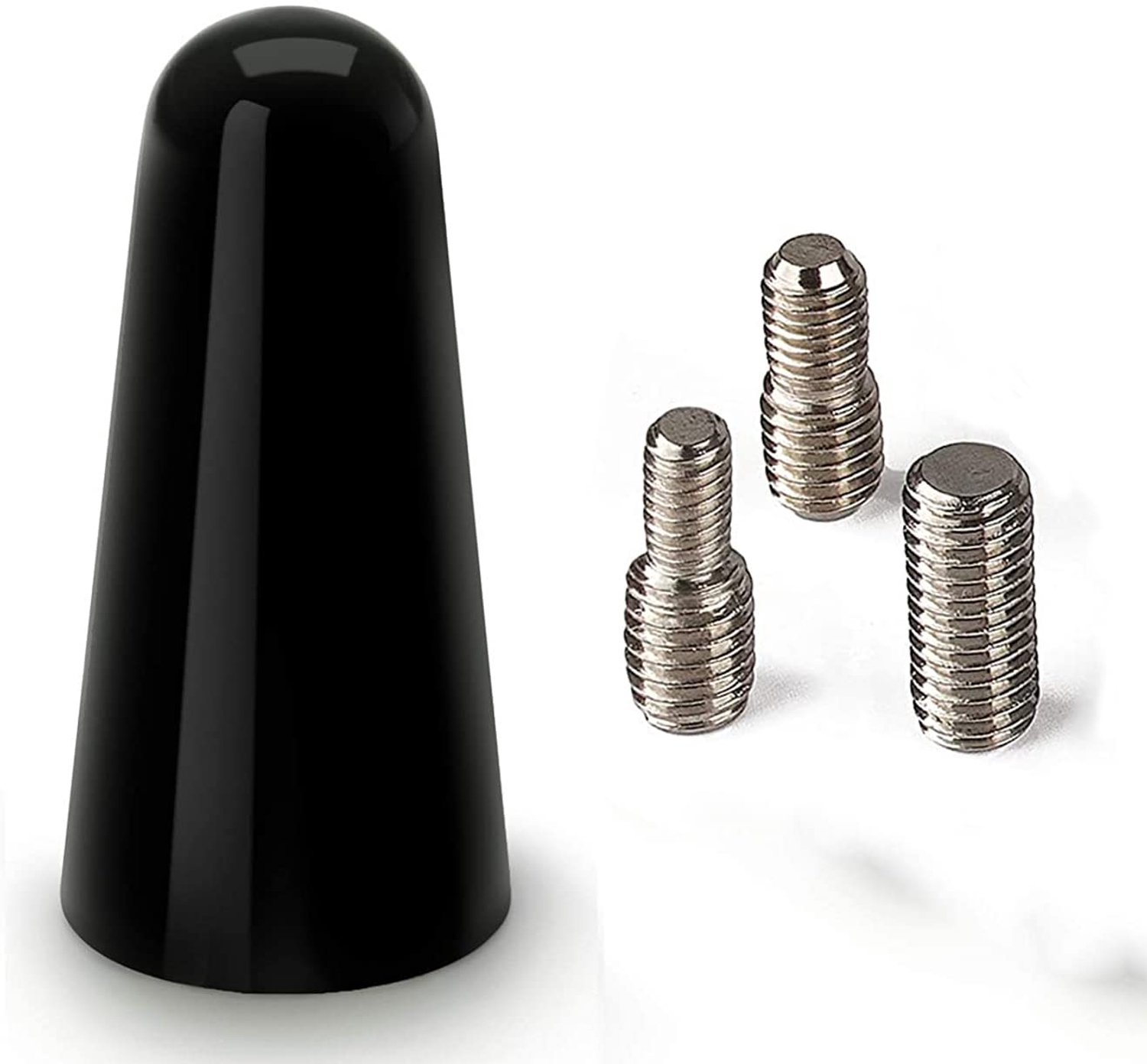 Auto Antenne 3 cm met M6 Schroefdraadadapter