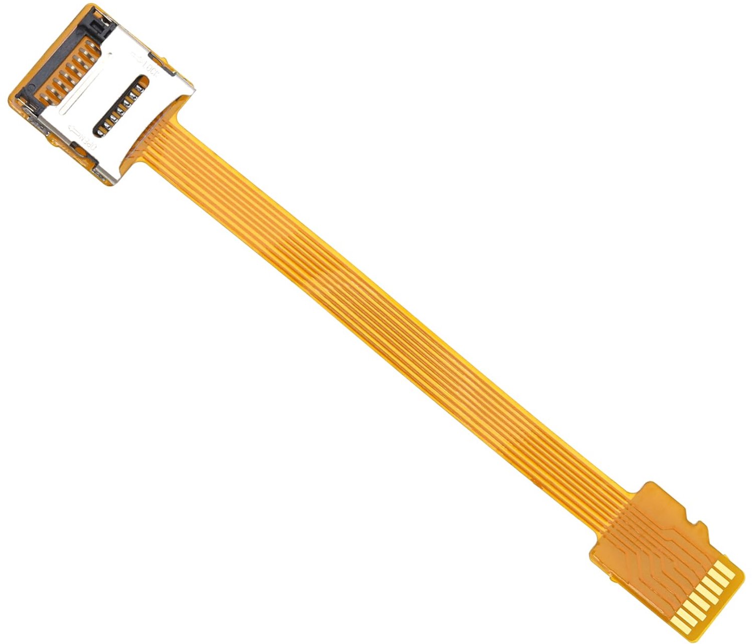 Verlengkabel 9,4 cm - Micro TF-kaartuitbreiding - Compatibel met smartphones - Ultradun ontwerp - Lichtgewicht en draagbaar - Flexibel FPC-kabel - Micro Sd Kaart