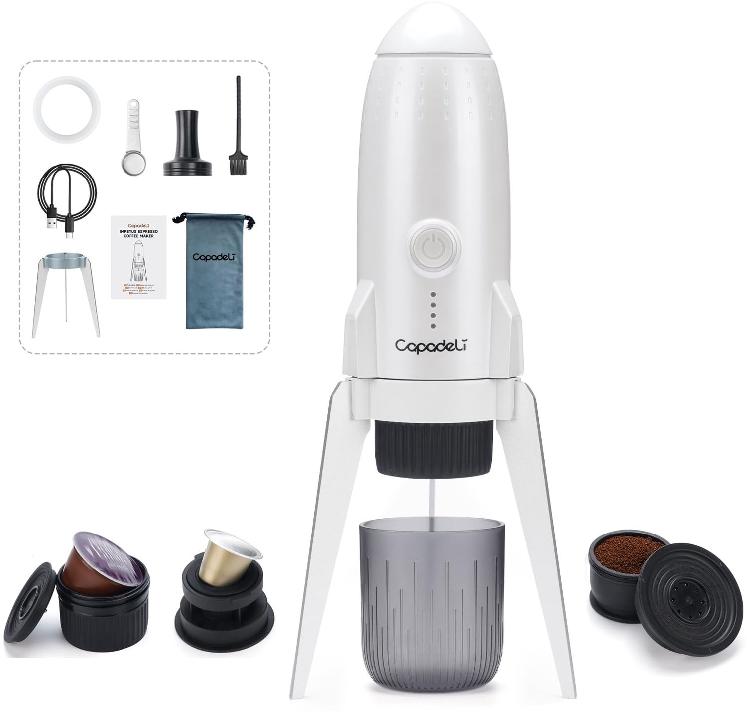 Draagbare Espresso Machine voor Koffieliefhebbers on the Go