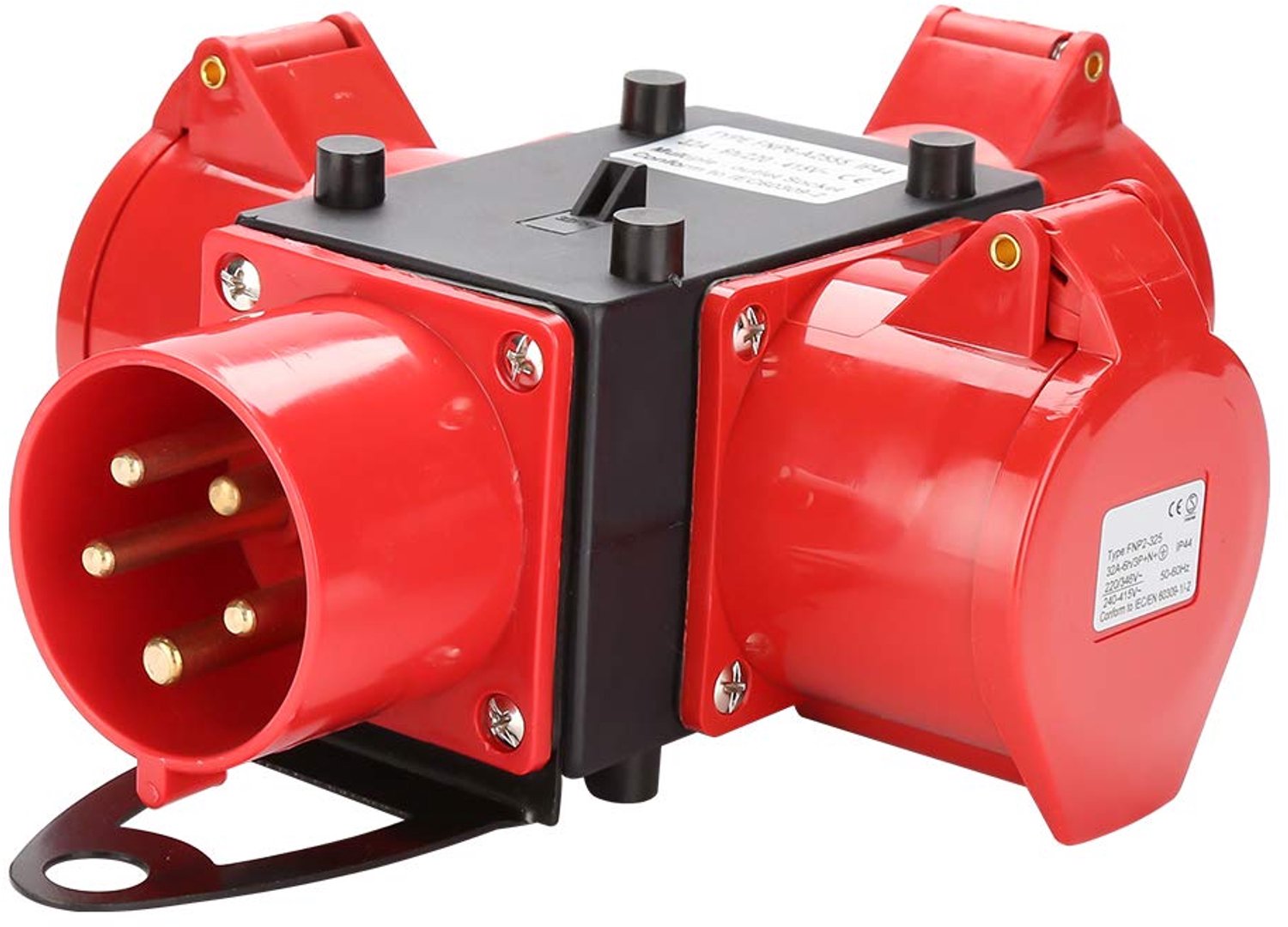 Bouw Stroomverdelers met 3 x CEE 400V/32A Aansluitingen