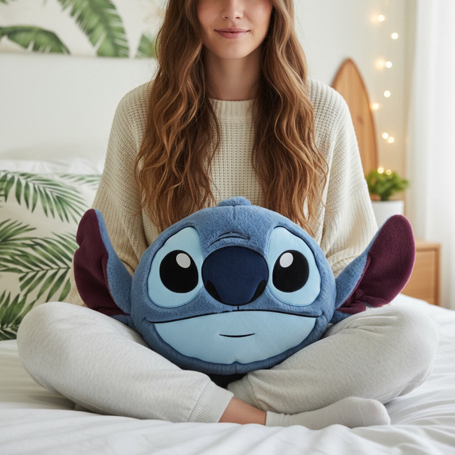 Lilo en Stitch Handwarmer kussen Stitch - pre order donkerblauw