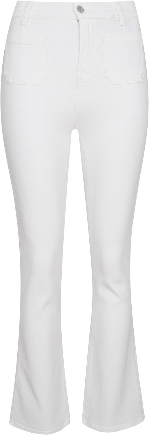 7 for all Mankind - witte HW slim kick jeans - maat 25