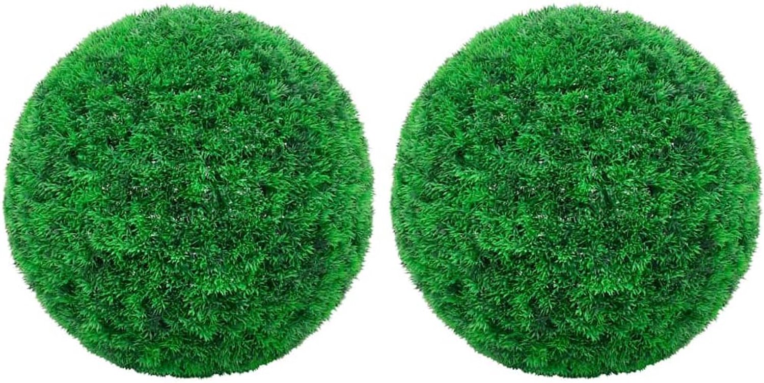 Kunstbuxusballen, 2 stuks, 35 cm