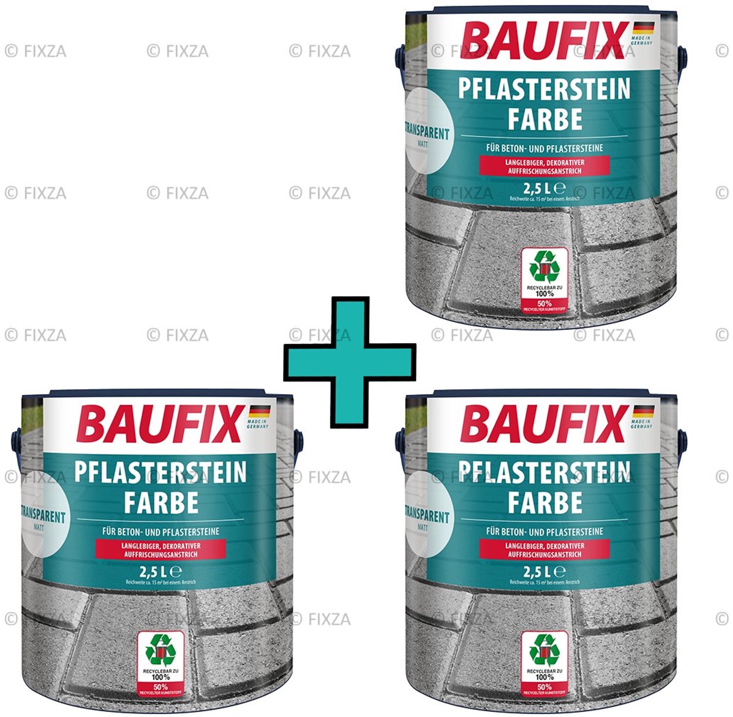 BAUFIX Impregnerende Tuintegel verf kleurloos Voordeelverpakking 22.5 m²