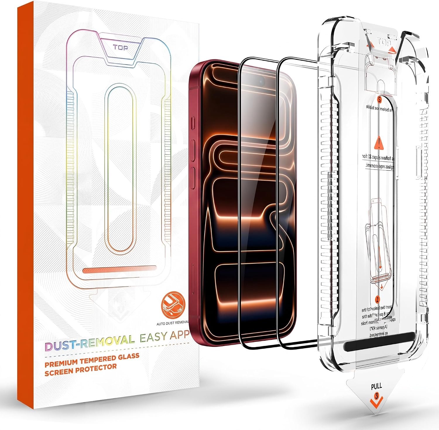 Protector voor iPhone 18 Pro Max, 2 Stuks