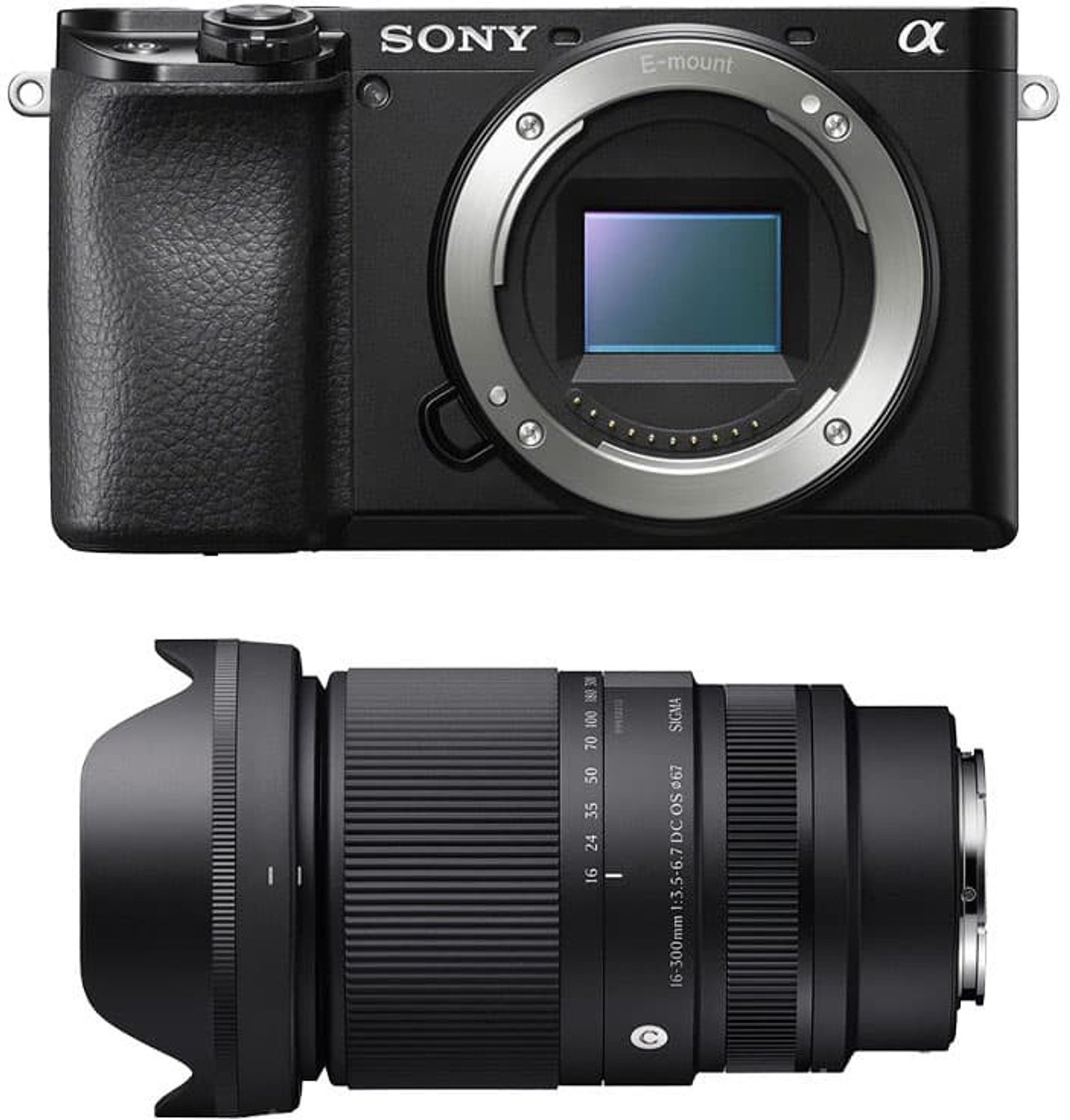 SONY ALPHA 6100 Schwarz + SIGMA 16-300mm f/3.5-6.7 DC OS Contemporary