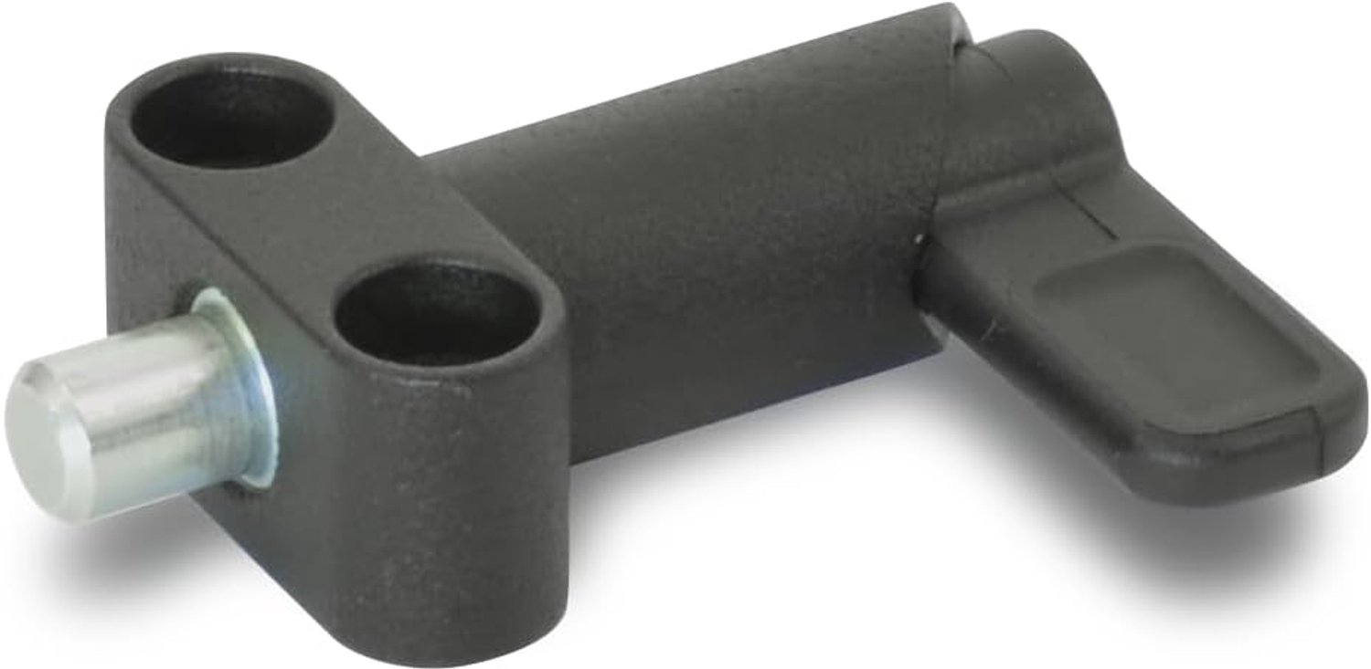 Draaibare Vergrendelingsbout, 6x10mm, Zwart