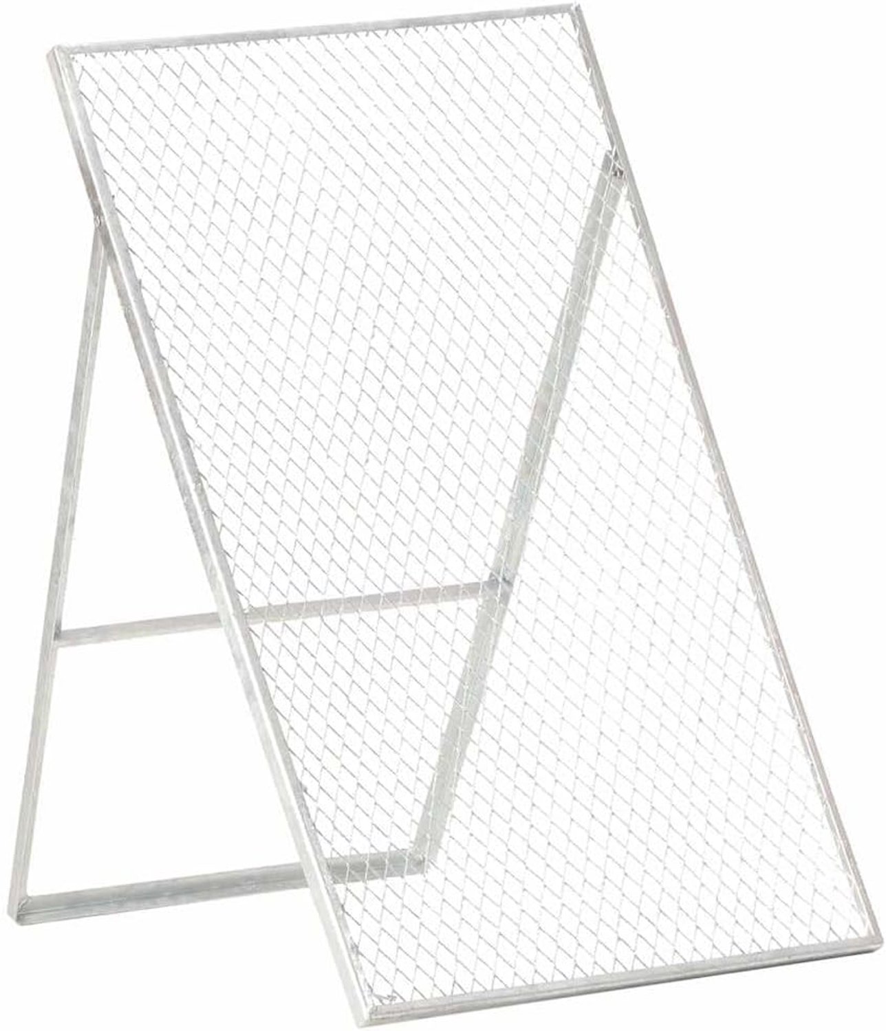 Tuinzeef van verzinkt staal, compostzeef met frame