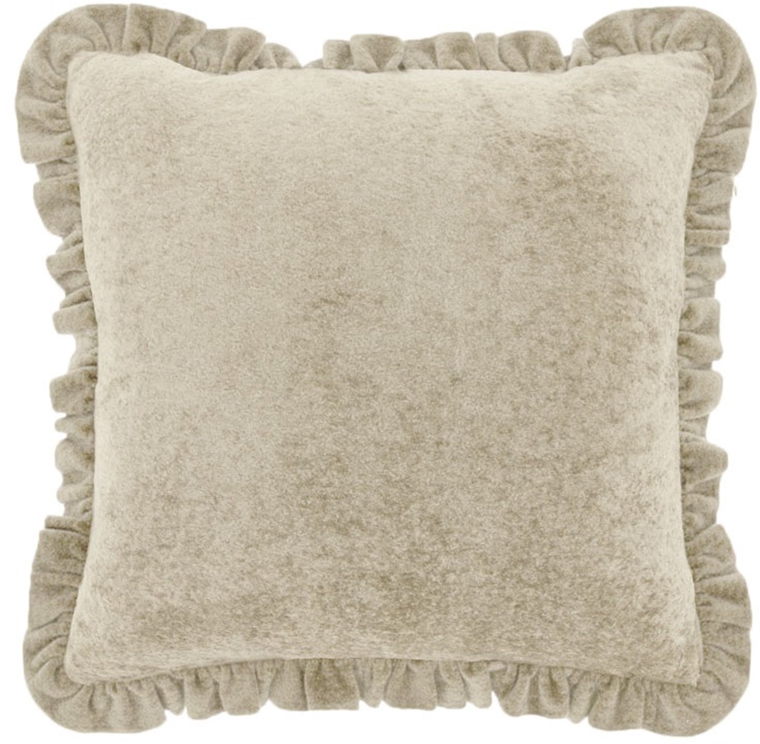 Unique Living Sierkussen Mindy - chateau grey - 45x45cm Grijs
