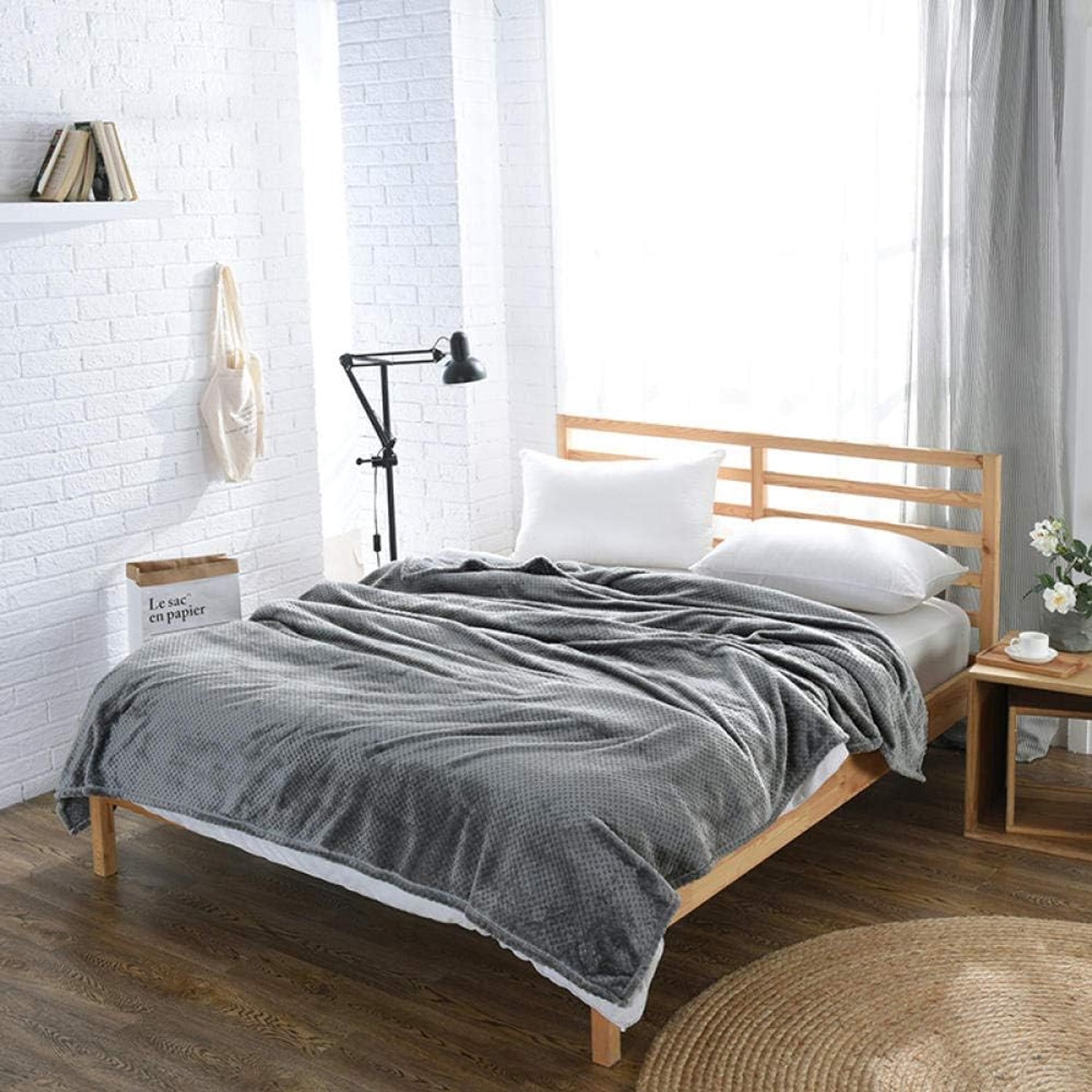 Deken - Hoog ademend vermogen - Premium zware dekens - Rustig slapen voor volwassenen en kinderen, duurzame dekbedden en hoogwaardige constructie -5_200cmx230cm