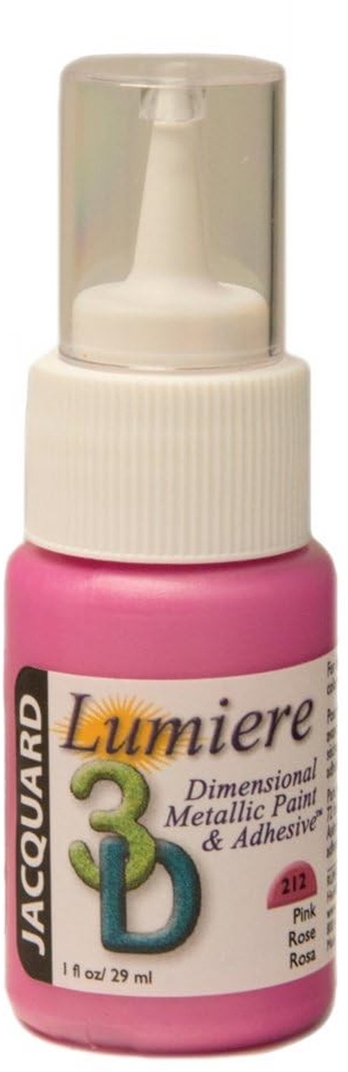 3D Metallic Verf & Lijm 30 ml - Roze