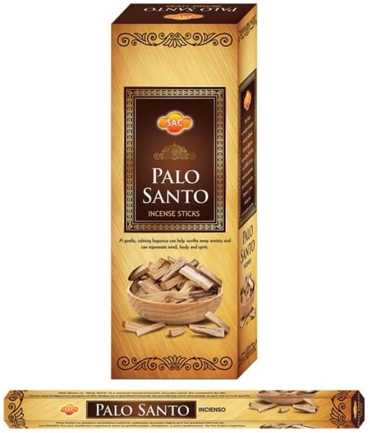 Palo Santo Wierook Sticks - Set van 6 Tubes voor Meditatie en Welzijn