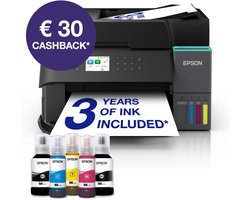 Epson EcoTank ET-3950 - All-in-One Inkttank Printer - ADF - Zwart