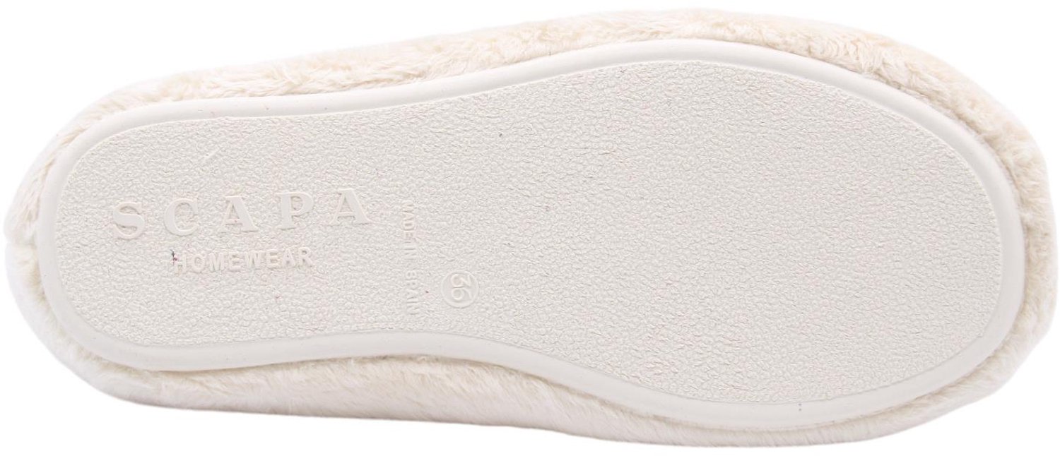 Scapa - Pantoffels - Creme - Vrouwen - Maat 37 -