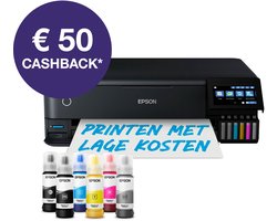 Epson EcoTank ET-8550 - All-in-One Inkttank Printer - Inclusief tot 3 jaar inkt