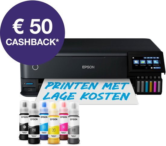 Epson EcoTank ET-8550 - All-in-One Inkttank Printer - Inclusief tot 3 jaar inkt