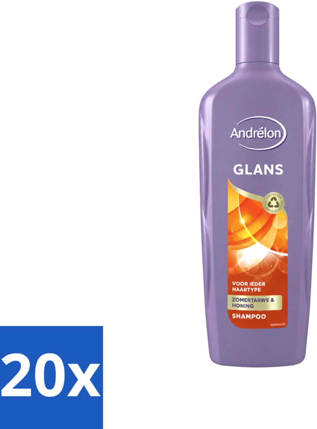 20 x Andrélon - Glans - Shampoo - 300 ml - Voordeelverpakking - 20 stuks