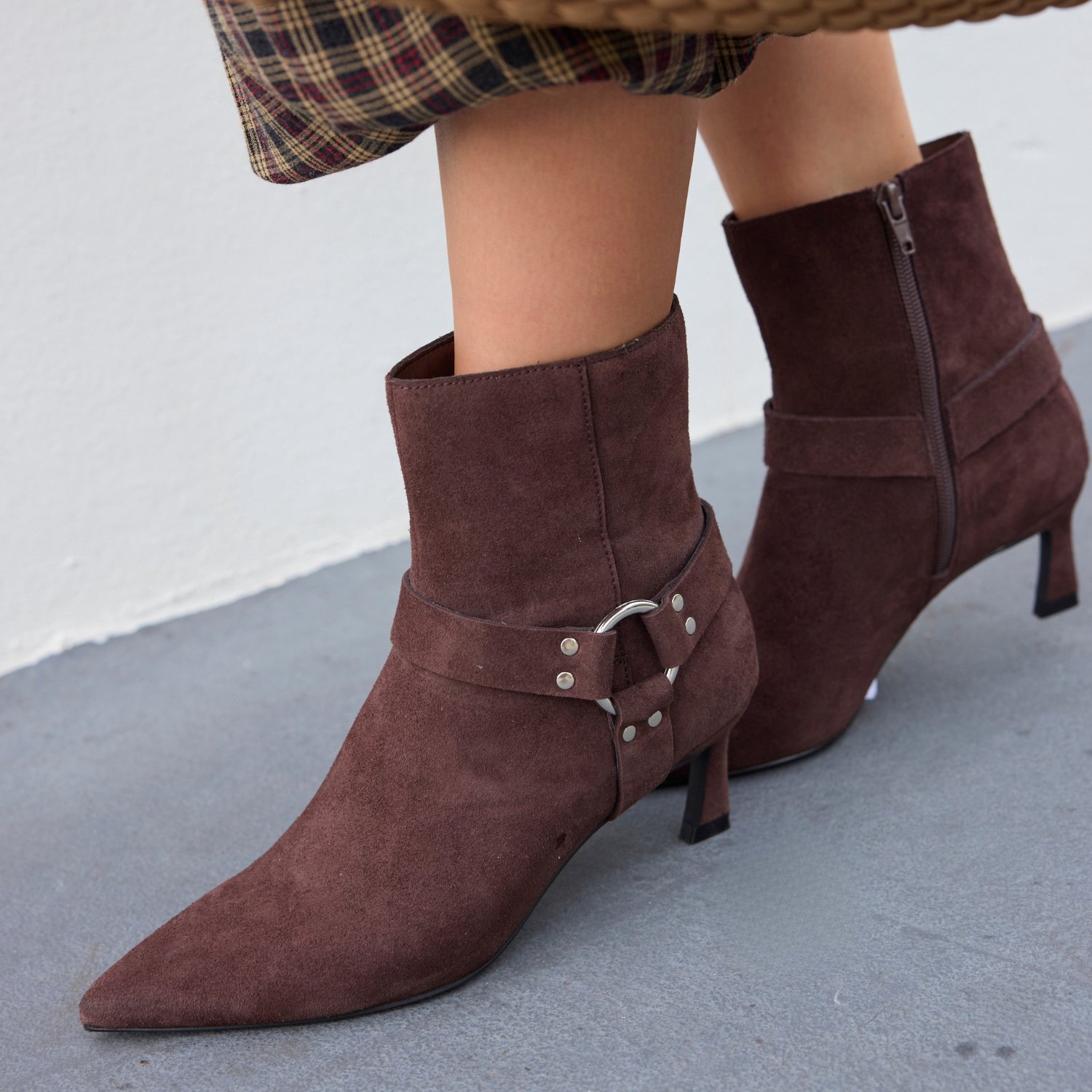 La Strada Enkellaars Bruin - Damesschoenen - Maat - 42
