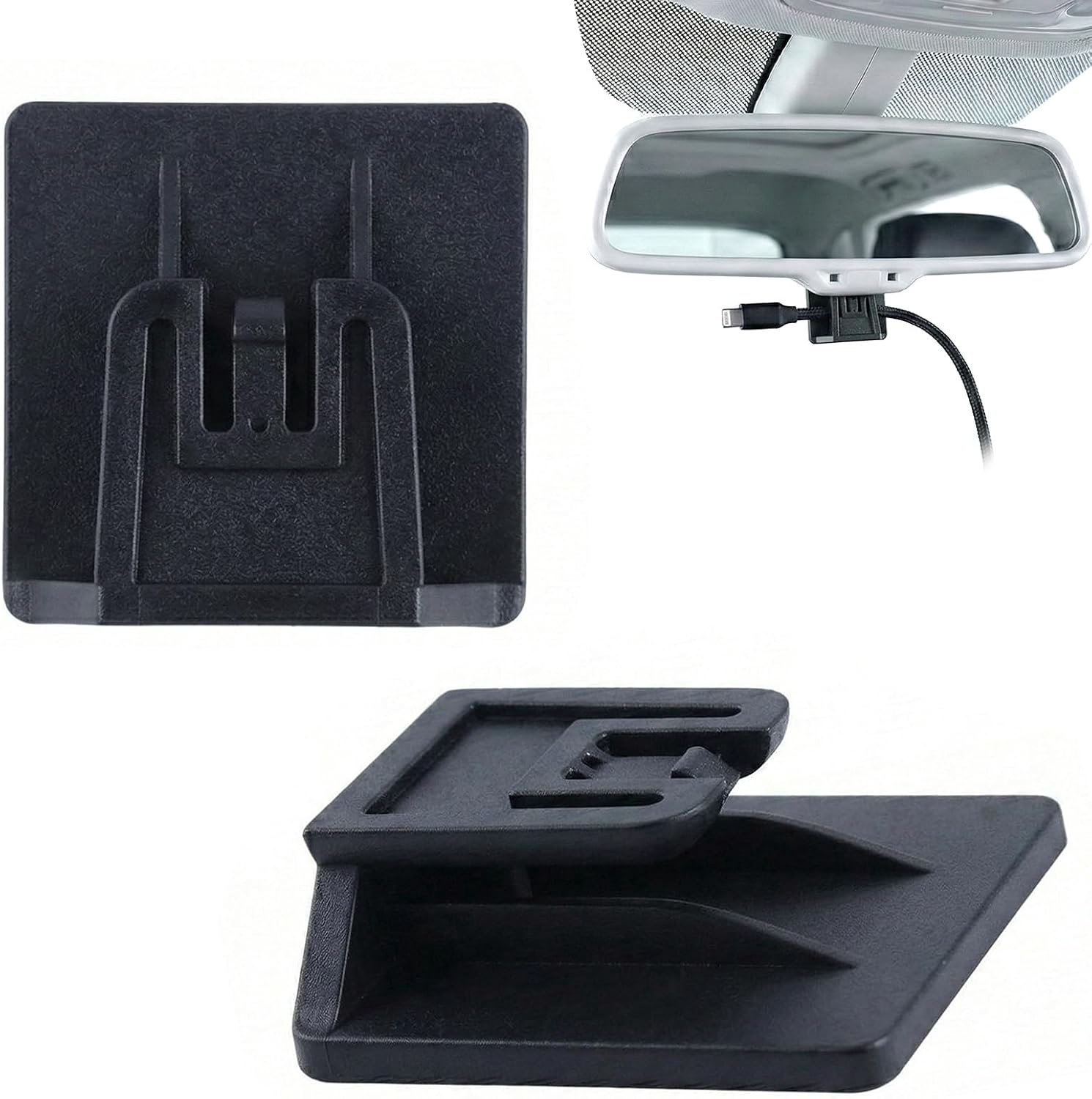 Set van 2 twee generieke clips, compatibel met Telepass Slim en compatibel met MooneyGo