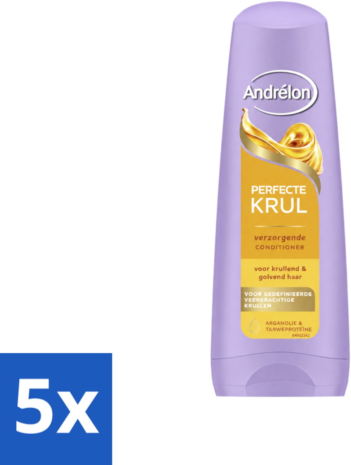 5 x Andrélon – Conditioner – Perfecte Krul – 200 ml - Voordeelverpakking - 5 stuks