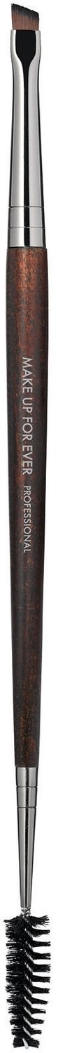 MAKE UP FOR EVER - #274 Angled Eyebrow Brush with Lash Comb - Wenkbrauwkwast - Donkerbruin