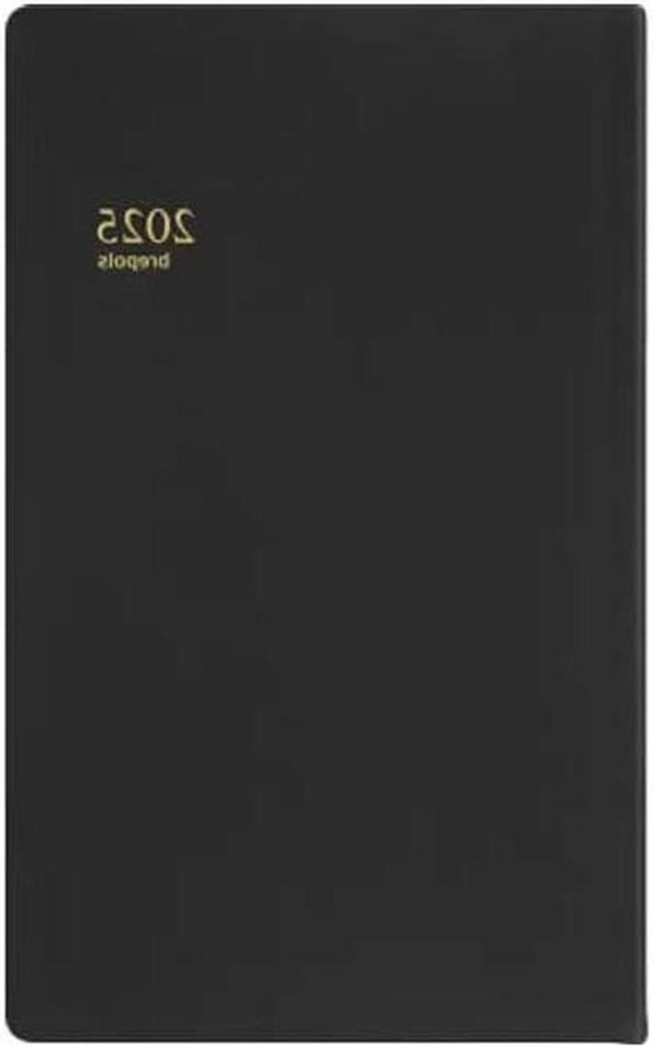 Dagkalender - Planner voor je agenda - Dagelijkse planning - 1 dag per pagina - 10 x 17 cm - Zwart