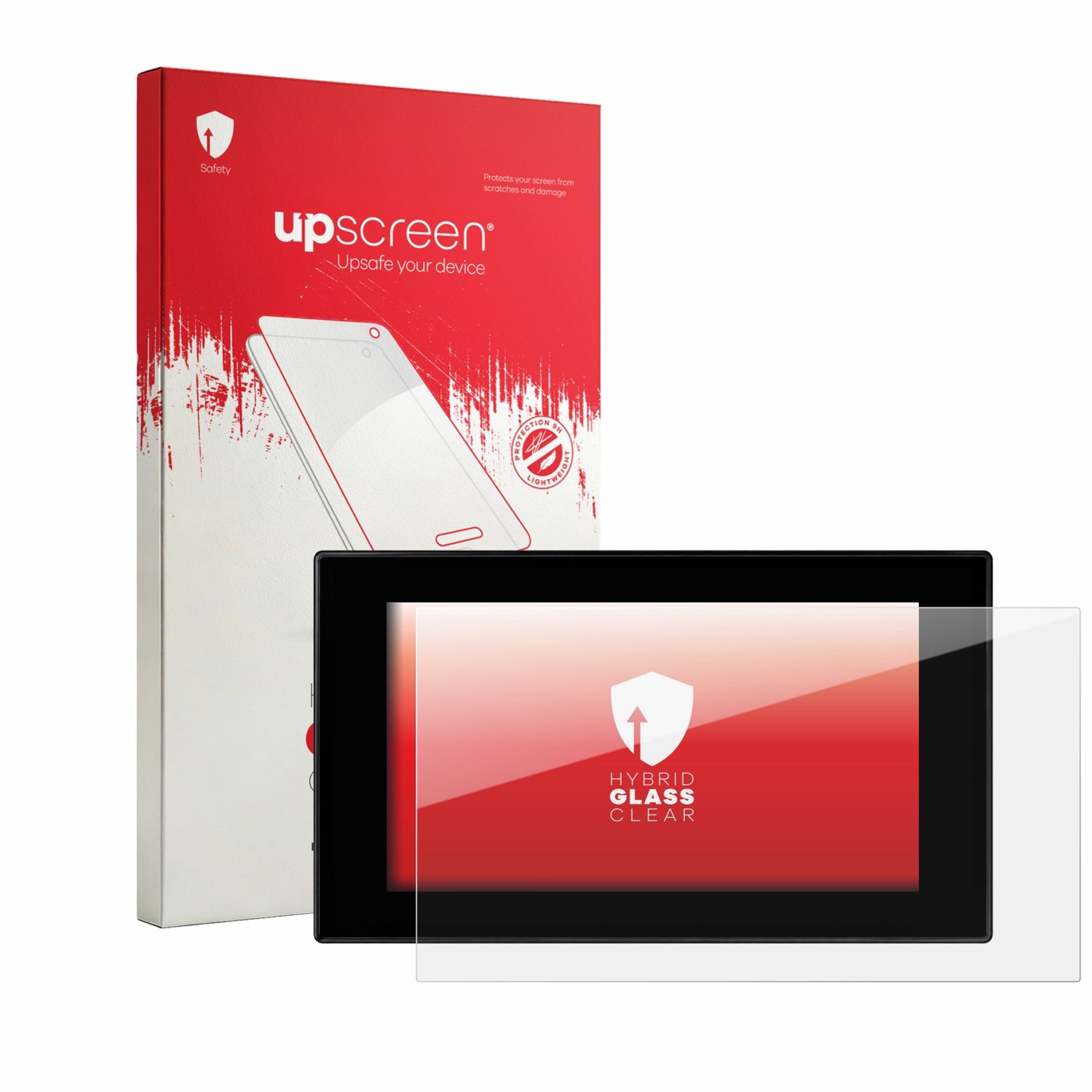 upscreen - Screenprotector voor MG MG4 Urban AH4E 2026 Digitales Instrumentendisplay 7" - Folie Beschermfolie Beschermglas transparant