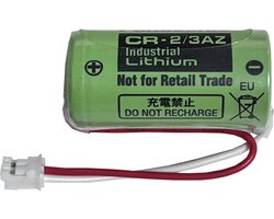 CR-2/3AZ CR17335 compatibel met Verisure CR-2/3AZ voor alarmsysteem met witte stekker