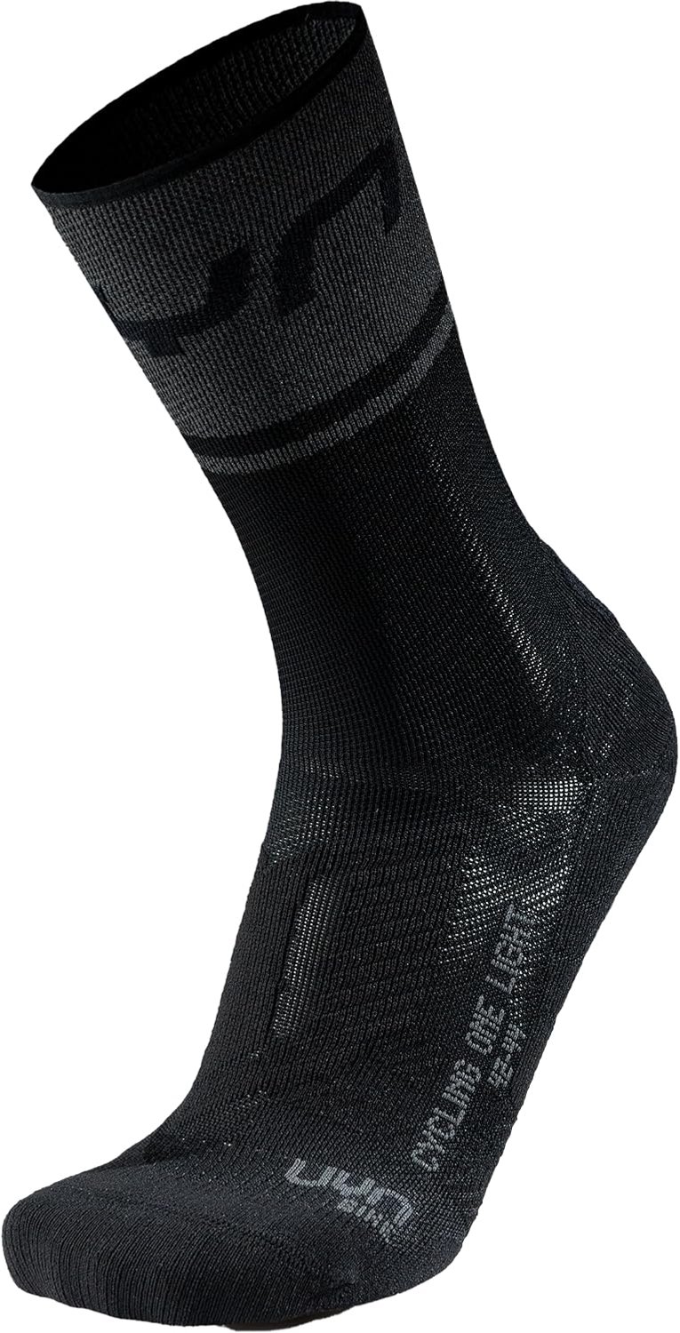UYN Dames Fiets Sokken One Light Comfort & Prestatie Zwart