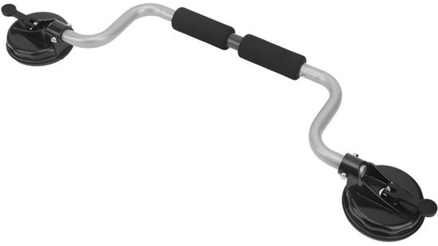 Kayak Roller - Hulp bij kajakladen - Kajak laden - Zuignapontwerp - 30x12x12 cm - Zilver