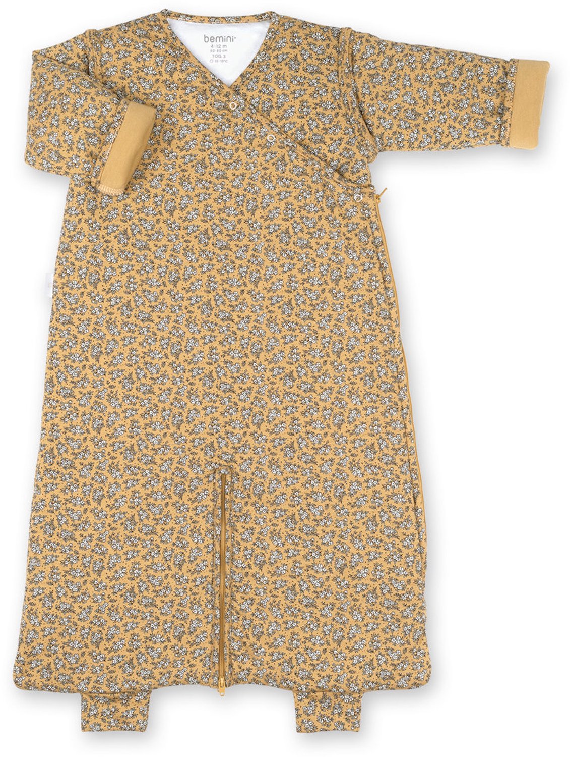 BEMINI Babyslaapzak - MAGIC BAG 4-12m - TOG 3 - Warm cocon - Heidi Oker