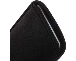 Waterdichte en schokbestendige neopreen sokhoes, slanke draagtas, zachte etui voor BBK Vivo Y93st (2018) - zwart