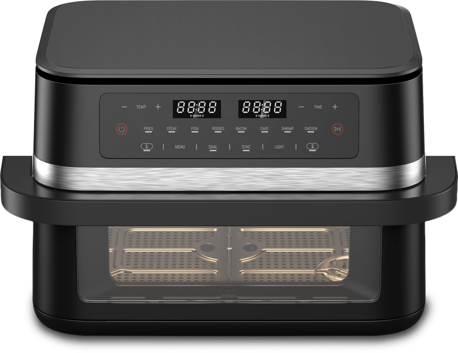 Airfryer Dubbel Glas