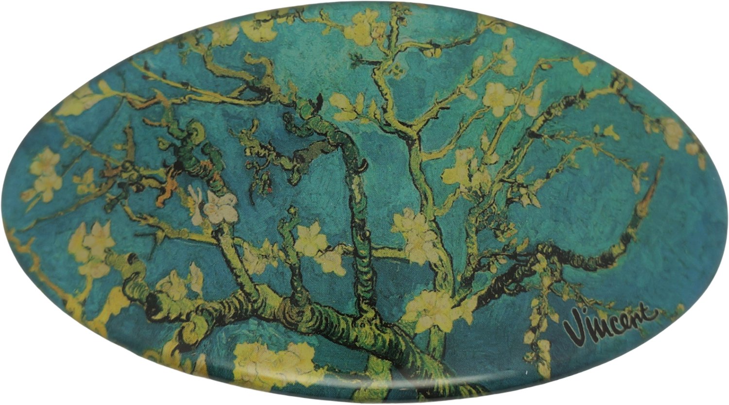 SOUV© - solide stevige duurzame Haarspeld - Haarklem - Haarclip - French barette - Patentspeld- Haaraccessoire - Beste kwaliteit - made in France speld - klemt zeer goed - glijdt niet uit -1 jaar garantie vincent van gogh