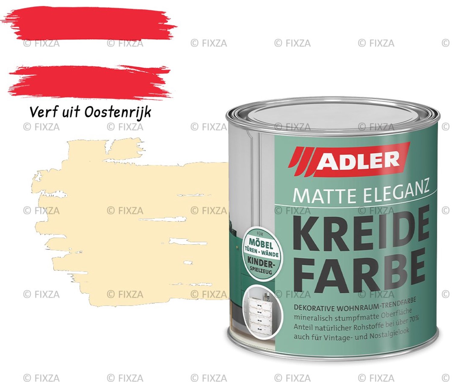 ADLER Vivido Krijtverf – Wegwijzer – Duurzame matte verf voor hout, meubels, deuren, metaal en kunststof – 375 ml