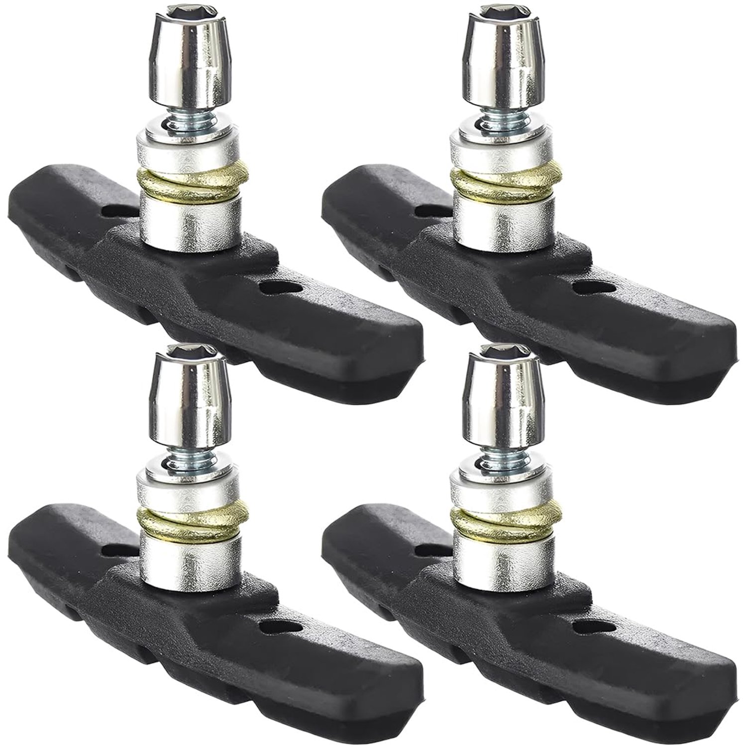 Remblokken voor fiets, achter, 4 stuks