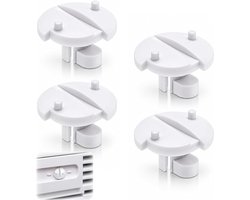 4 Ventilatie Clips voor koelkast rooster